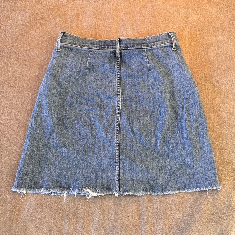 Gap 1969 Denim High Waisted Mini Skirt - Picture 2 of 5